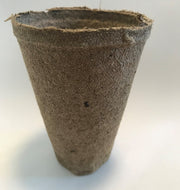 Jiffy Professional Peat Pots - 11.5cm x 8cm Tall Pots - Pack of 10 Pots